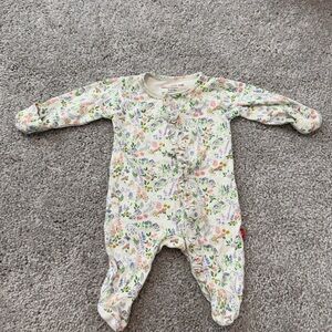 Magnetic Me Multicolor Floral Kids Footie